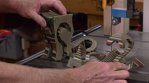 1.7K views · 21 reactions | The incredible eight-piece Spectraply Question Mark Puzzle! Easy to make, not as easy to put back together. See how to make your own on episode 2605! Watch all the shows from this season so far at wbgutv.org/americanwoodshop | The American Woodshop | Facebook