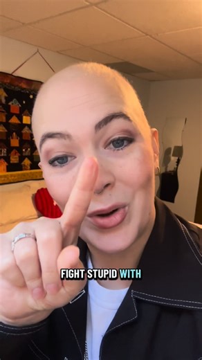 Toddy on Instagram: "Xmas gift from me to you! 😚 Been thinking a lot about the parallels of cancer care and gender affirming care. I’m always team fight but you’re all welcome to use my cancer card for good this holiday. #breastcancer #cancercard #shavedhead #wlw #fcancer"