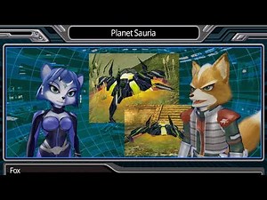Sauria Briefing - Star Fox Assault - English [4K]