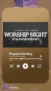 19K views · 995 reactions | The Spirit and the Bride say come, and we invite you to be part of this special night!  Mark your calendars for November 30, 2024, as we celebrate the 9th anniversary of the Living Like Jesus Worship Night. Let’s come together to lift up His name in worship and experience His presence like never before! #WorshipNightNine | Jesus Is Our Shield Worldwide Ministries | Facebook