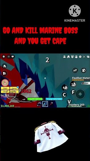 HOW TO GET CAPE IN BLOX FRUIT #roblox #gaming
