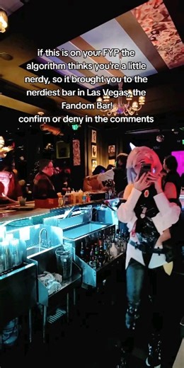 Millennium FANDOM BAR on Instagram: "If the algorithm dragged you here, it thinks these are your people! confirm or deny in the comments. Come join us for our weekly anime meetup, Otaku Tuesdays! Feral fandom nightlife | cosplay bar chaos | Vegas hidden gems | VR chat vibes #cosplaybar #fandombar #animebar"