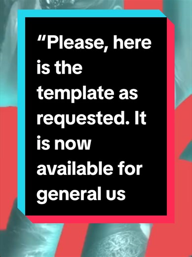 Downloadable Template Now Available for Everyone