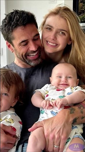 Michelle Renaud and Matías Novoa introduce their 3-month-old son, Milán.