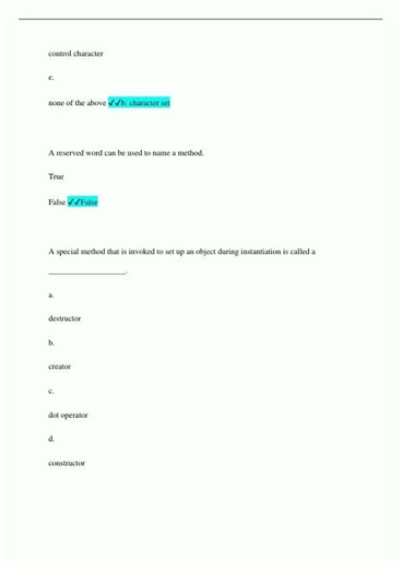 CSIT 210 Exam 1 Questions and Answers Already Passed491