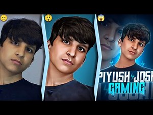 How to make Piyush Joshi Gaming Logo || How to make Gaming Logo - PicsArt Logo Editing