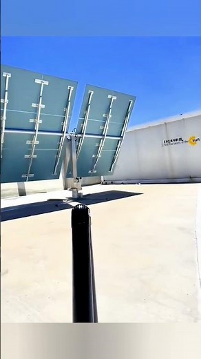This Smart Solar Panel Actually Follows the Sun! ☀️🤖 #SolarEnergy
