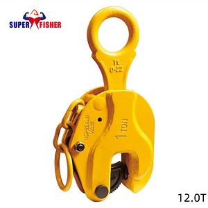 [Hot Item] 12t Cdh Type CE Standard Vertical Steel Pipe Lifting Clamp with Advanced Safety Lock Mechanism