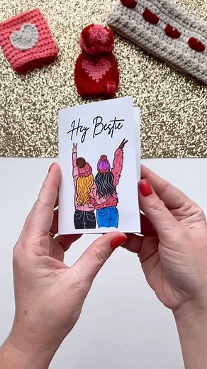 Did you see the free Hey Bestie Booklet in your inbox on Monday? This is one sheet, foldable booklet would make an excellent freebie you can send out with Valentines Day or Galentines Day gift orders! Then your customer can fill it out and gift it with the beautiful crocheted piece they purchased from your shop. Adding thoughtful touches like this is a great way to serve your customers and turn them into RETURN customers so they shop with you again and again. If you didn’t get the Hey Bestie boo