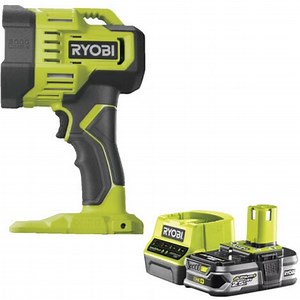 Pack RYOBI Spot LED 18V One  3000 Lumens RLS18-0 - 1 Batterie 2.5Ah - 1 Chargeur rapide RC18120-125