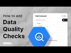 How to Add Data Quality Checks to BigQuery Data with Soda