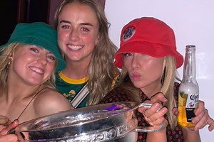 PICS: Cork Camogie Girls Live It Up As They Celebrate Win