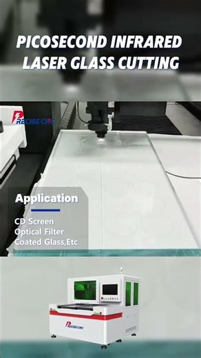 Picosecond IR Laser for Glass: Cutting ID Screens & Optical Filters | Zero-Defect Demo