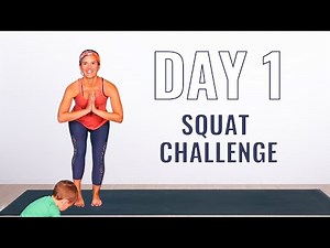 DAY 1: 5-MINUTE squat challenge