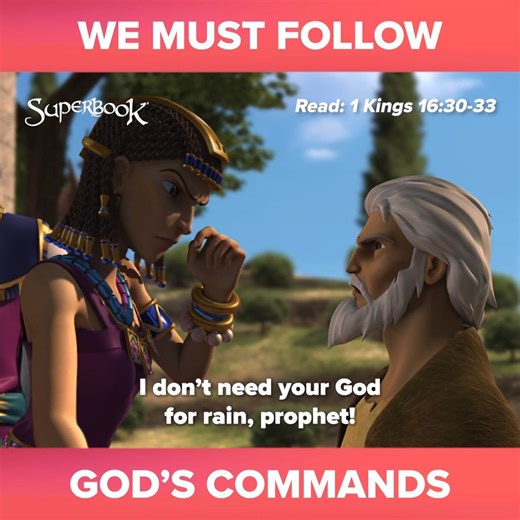 13K views · 1K reactions | Let's be courageous in obeying God's commands.  Visit the Superbook website to learn more about this story! ➡️️ https://go.cbn.com/ufREG | Superbook | Facebook