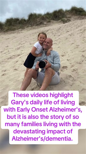 Slightly different post than normal but I feel the need to justify some of the reasons why both myself and Gary's carers believe these videos we post daily of Gary's life are not just important to us as a family but also very important to many others navigating this cruel and heartbreaking reality of living with dementia/Alzheimer's💔 By raising awareness and talking about these videos, whether your opinions are negative or positive, you are actually helping many people who are living in silence