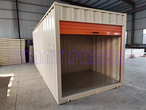 [Hot Item] Steel Mobile Assembly Detachable Foldable Self Storage Partitioned Storage Container