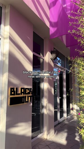 @Blackout Coffee 💜 blackout kindly invited me to try their new winter menu!! the prices below are for reference :) full review: Hot chocolate - 38aed: This is no doubt the best hot chocolate in Abu Dhabi🤤 It’s sweet, rich, and has added texture from the crunchy chocolate balls! No complaints at all, I literally crave this all the time. Dirty matcha (coconut milk) - 37aed: I love the matcha powder that Blackout uses! It’s strong but doesn’t have a bitter aftertaste. This drink was so cute, but 