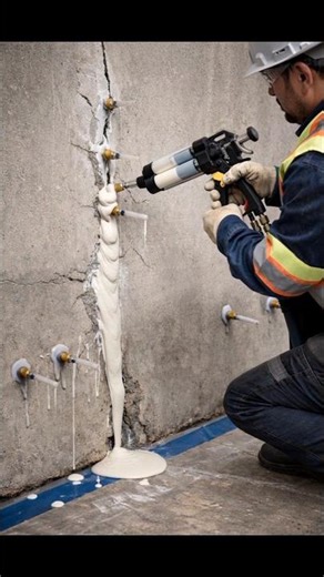 “Fixing Concrete Cracks From the Inside High-Pressure Injection Explained”