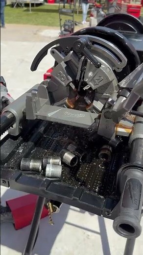 MX FUEL™ Pipe Threading Machine | MXF512-2XC 📹 @_theladyplumber