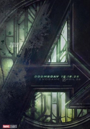 Avengers teaser poster evolution (2012-2026)