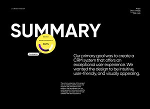 Fishbowl CRM Management - Mobile App & UX UI Design