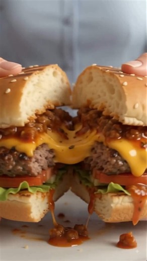 🌶️🍔 Spicy Chili Burger Recipe | Quick & Delicious Homemade Burger!
