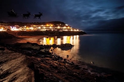 Hi everyone, just a quick heads-up for the town… We’ve had reports of a suspicious individual (going by the name “Santa”) spotted flying over New Quay this evening 🎅✨ Description: red suit, white beard, travelling at speed, no visible landing lights, and possibly accompanied by reindeer. No cause for alarm, but residents may want to keep an eye on chimneys and make sure mince pies and milk are left out as a precaution. Please comment below if you spot him again — especially if he makes a landin