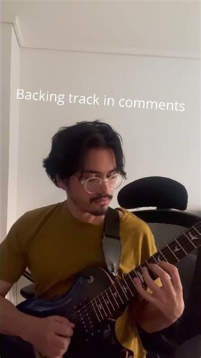 Guitar Improvisation Over Backing Track Fusion C#m #guitar #jazz #guitarist #music