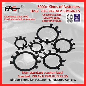 [Hot Item] GB858 Tab Washers for Round Nut/ Six Claw Sun Lock Nut Washers