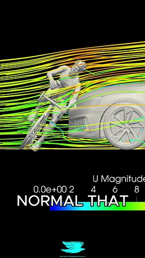 Understanding Cyclist Aerodynamics in Car Collisions