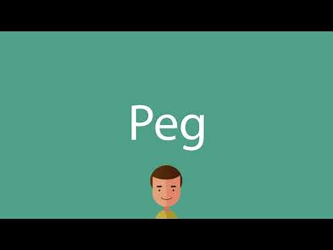 Peg pronunciation