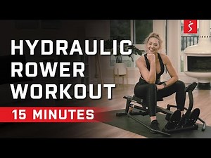 Full-Body Hydraulic Rower Workout | 15-Minute Progression Row Resistance