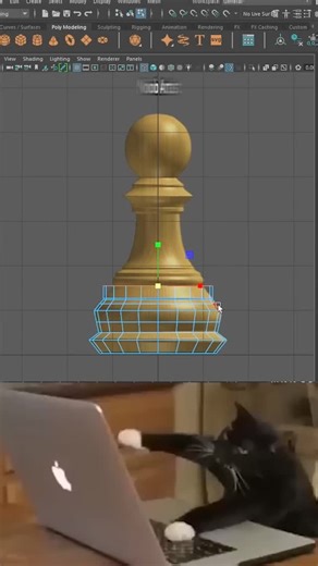 GameGenesis - Game Dev Studio on Instagram: "How to use cv curv tool? #cvcurv #maya #3d #modling Credit prvin3dartist"