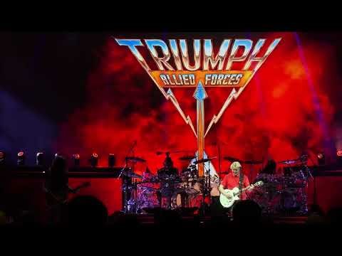 Triumph "Magic Power" Opening Night 50th Anniversary Tour Hard Rock Orlando April 10, 2026