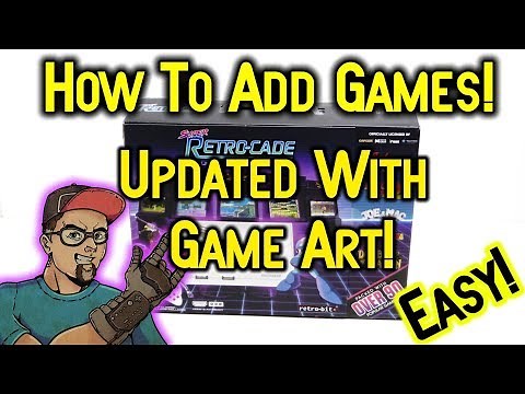 Add Games With Artwork To Super Retro-Cade EASY!!