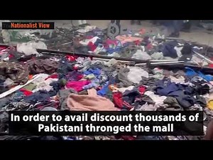 Watch How #Pakistanis looted Mall in Karachi on the Opening Day