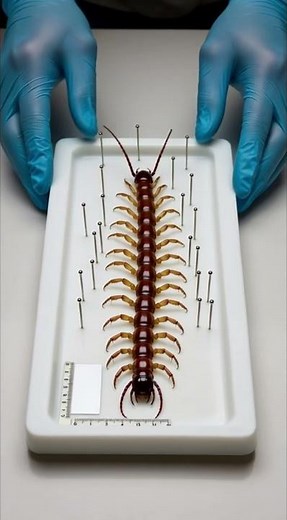 “The Giant Centipede That Looks Like a Monster! 😱”