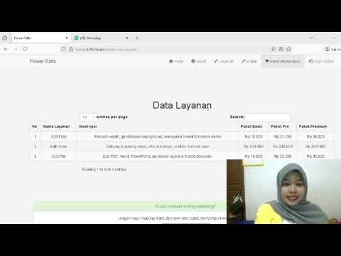 perancangan website jasa editing dengan bahasa pemrograman php