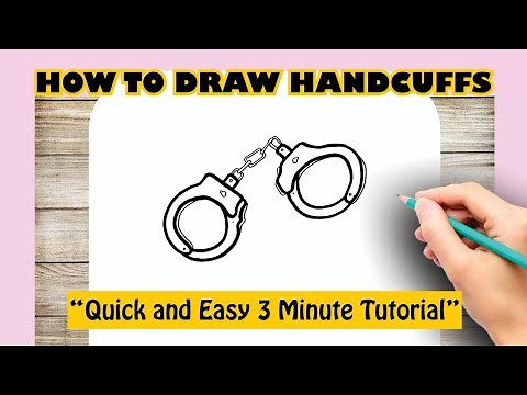 How to draw HANDCUFFS