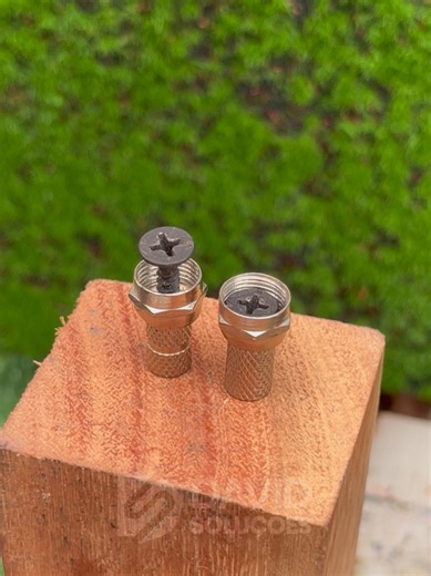Discover the second function of these antenna connectors. #diy #connectors #antenna