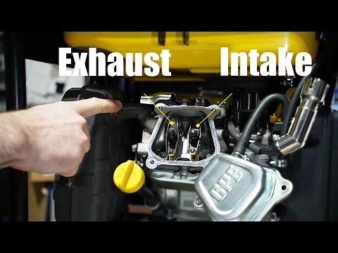 Quick Valve Adjustment | Champion Inverter generator Open Frame