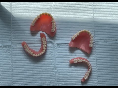 How to finish digitally designed dentures