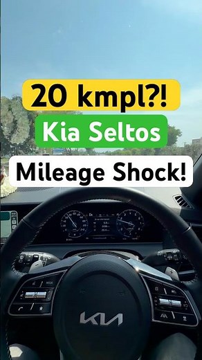 Driving the Kia Seltos at an Unbelievable 20 KMPL 🔥 | Smooth & Efficient Drive