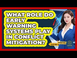 What Role Do Early Warning Systems Play in Conflict Mitigation?