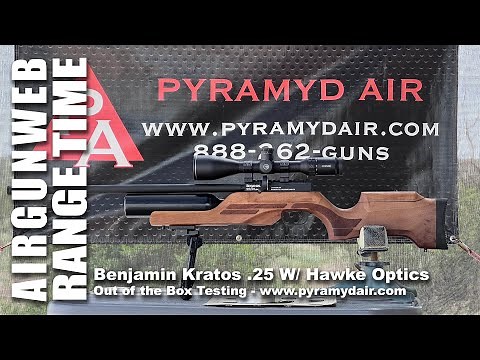 Benjamin Kratos .25 - Awesome wood stock, Solid build quality, Fun to shoot!