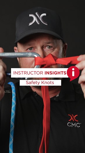 Another Instructor Insight! This time we talk about safety knots, a common misconception that we hear is that all knots require a safety or backup knot. Watch to learn more. . . . . #cmcschool #cmcpro #cmcpro_official #roperescue #firerescue #cmcrescue #rescue #csr #confinedspacerescue #roperescuetechnician #roperescuetech #roperescueprofessional #roperescuetraining #firstresponders #rescueinstructor #ropeaccesstechnician #roperescuegear | CMC: Rescue, Safety, Access