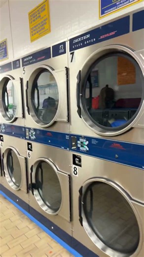 Drying in 2 Dexter express dryers
