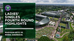 A thrilling contest Catch all the action from a tight battle between Madison Keys and Mirra Andreeva #Wimbledon | Wimbledon