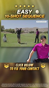 10-ball practice sequence turns fat shots, thin shots, and whiffs into perfectly flushed shots that fly 25 yards farther | Performance Golf | Facebook